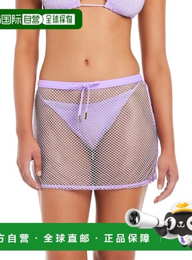 自营 red carter红卡特百万分之一网眼罩衫裙-紫色 美国奥莱直发