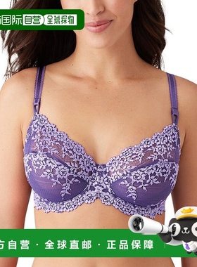 自营Wacoal Embrace Lace Underwire Bra - purple 美国奥莱直发