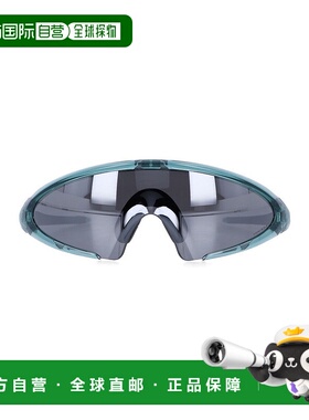 自营oakleyEllipse Aerodynamic Translucent Teal Sunglasses 美
