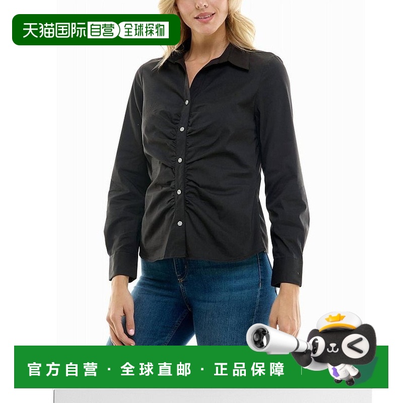 1h可退 【美国直邮】nicole miller 女士 衬衫长袖