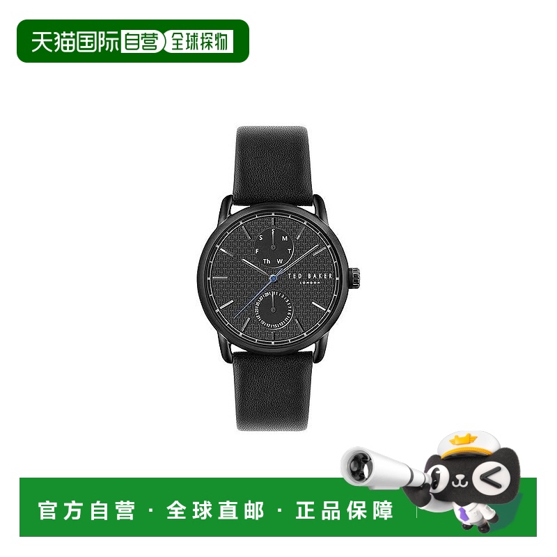 自营 ted baker泰德 贝克 TB 无时无刻 橄榄 手表 - 黑色 【美国