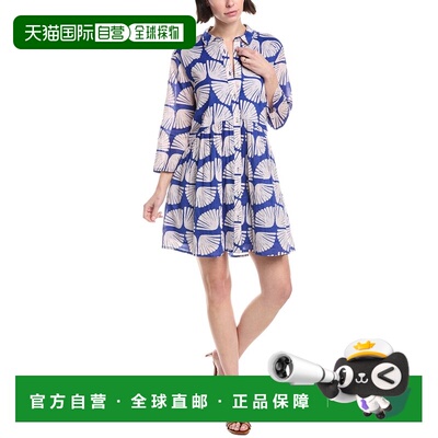 自营ro's gardenRo’s Garden Deauville Shirtdress - blue 美国