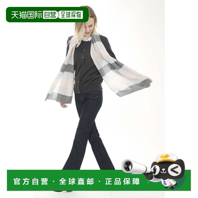 自营in2Cashmere Striped Scarf - neutral combo 美国奥莱直发