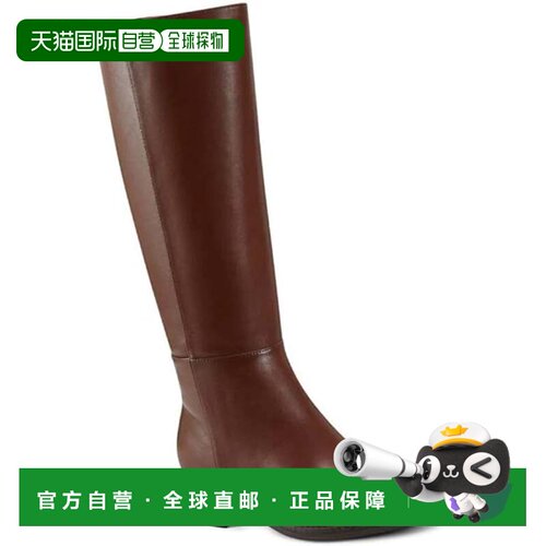 自营Easy Spirit Loretta Women's Brown Leather Knee High Ridi
