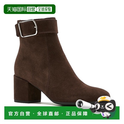 自营 La Canadienne Jesse 绒面革靴子 - 棕色 美国奥莱直发皮靴
