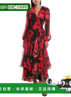 自营Hutch Helene Maxi连衣裙-红色 美国奥莱直发