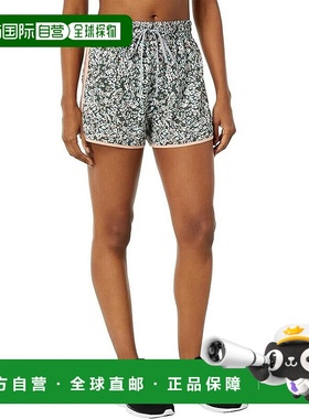 自营Thrive Societe Relay Shorts Womens Multicolor Printed Dr