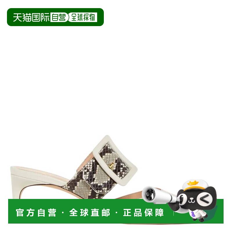 自营Bally Jemina 55带扣尖头脚趾mu子-骨 美国奥莱直发凉鞋单鞋