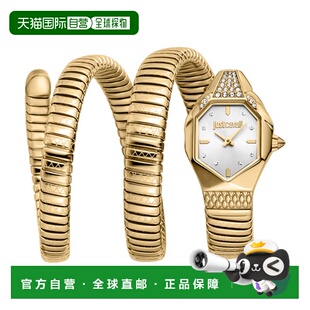 自营Just Cavalli Women's Snake 22mm Watch JC1L370M0075 - gol