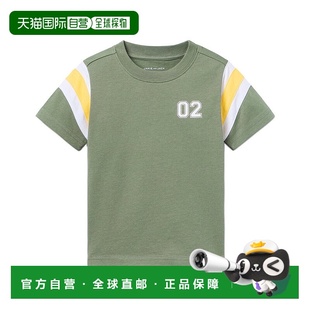 多色 自营Janie T恤 Jack拼色袖 美国奥莱直发 and