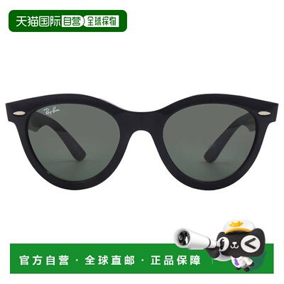 自营ray-banRay Ban Wayfarer Way Green Round Unisex Sunglasse
