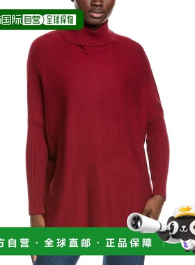 自营Joseph A. Solid Poncho - merlot 美国奥莱直发