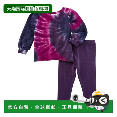 自营Splendid 2pc Disco Tie-Dye Sweatshirt & Legging Set - pi