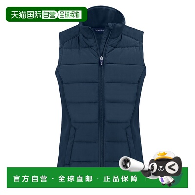 自营 cutter & buckCutter&Buck Evoke混合软壳回收女式全拉链背-