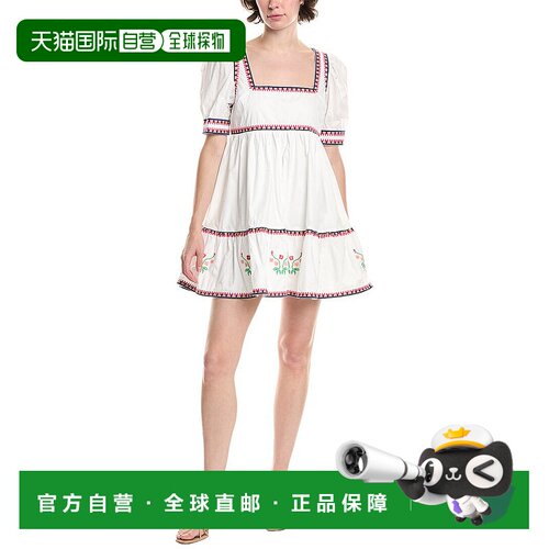 自营 Endless Rose Poplin Mini Dress - white 美国奥莱直发