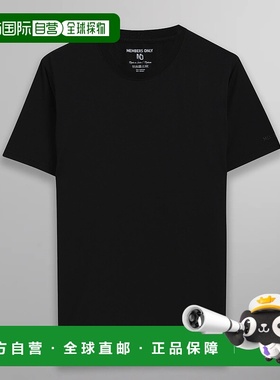 自营 members only女士大圆领 T 恤 - 黑色 美国奥莱直发