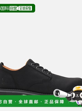 自营timberland男士 Redwood Falls 系带防水鞋 - 黑色磨砂皮 美