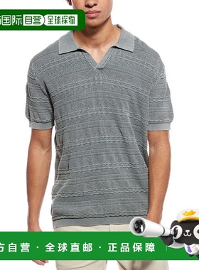 自营WEATHERPROOF VINTAGE Southwest Polo Shirt - gray 美国奥