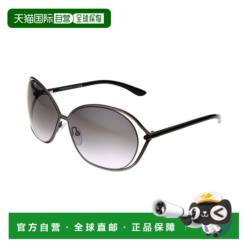 自营Tom Ford女式FT0157 66mm太阳镜-灰色 美国奥莱直发
