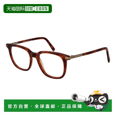 自营Ermenegildo Zegna Acetate Glasses (Frames) - brown 美国