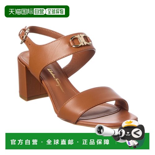 自营salvatore ferragamoFerragamo Cayla Leather Sandal - brow