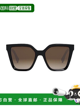 1h可退 【美国直邮】fendi 通用 太阳镜正品潮流时尚简约显脸小高