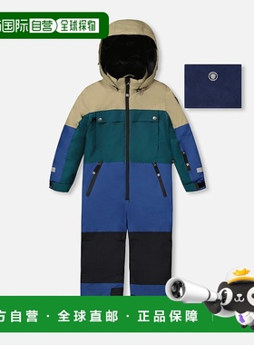 自营deux par deuxOne-Piece Teknik Snowsuit Colorblocked Navy