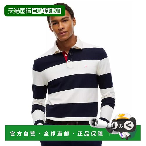 1h可退 【美国直邮】tommy hilfiger 男士 Polo衫长袖男装