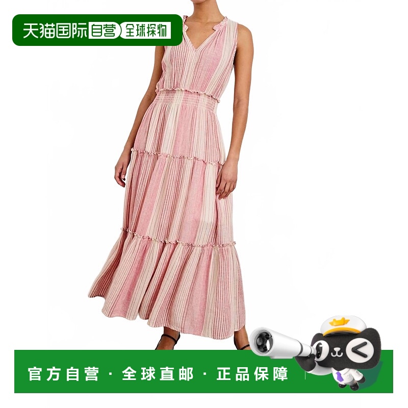 自营rails女式露露连衣裙，萨勒诺条纹 美国奥莱直发