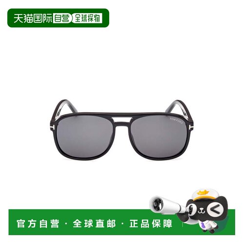 自营tom fordFt1022 Rectangular Frame Sunglasses - grey 美国
