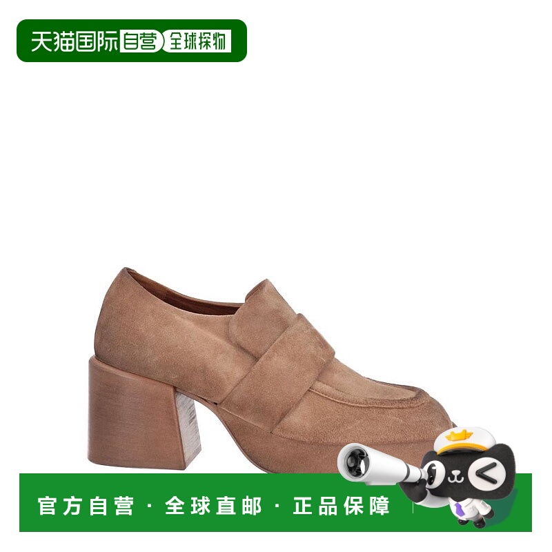 【美国直邮】marsell 女士 平底鞋豆豆鞋爆款女鞋真皮麂皮绒面