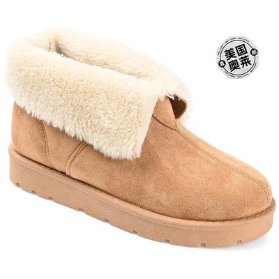 Journee Collection 女式 True Comfort 泡沫 Horizzen 拖鞋 - 棕