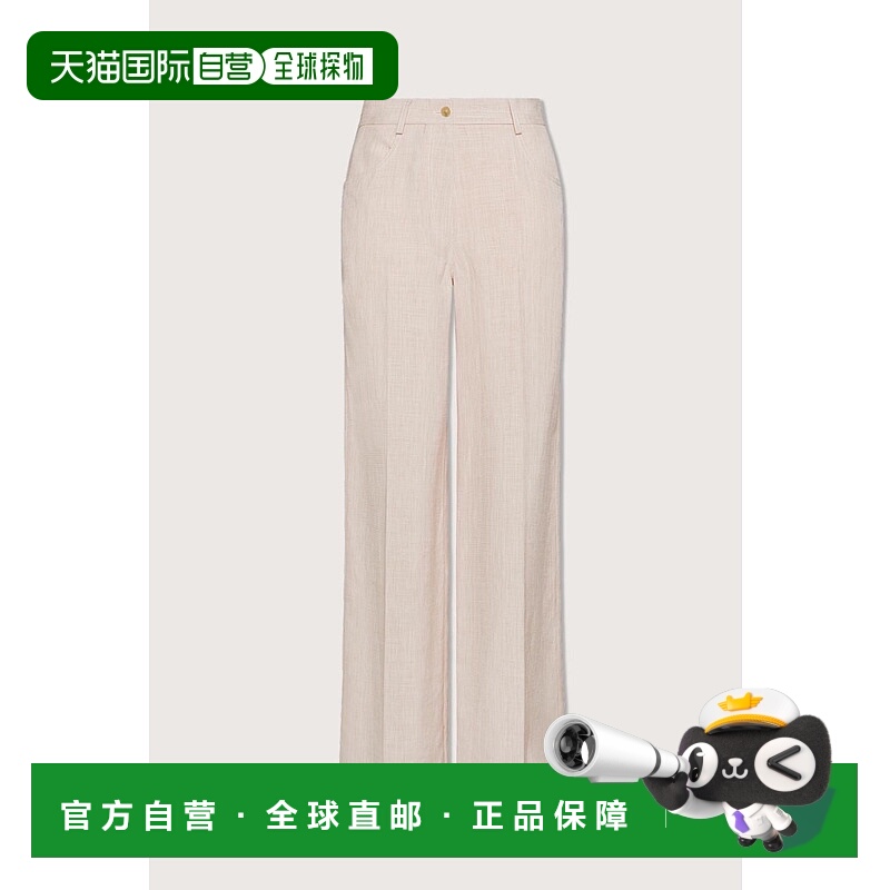 自营forte fortePesco女式粘胶亚麻长裤-Pesco 美国奥莱直发