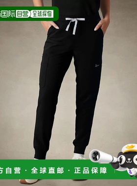 自营 members onlyValencia Jogger磨砂女裤-黑色 美国奥莱直发