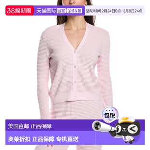 自营Theory Lace Trim Cardigan - Pink 开衫美国直发奥莱