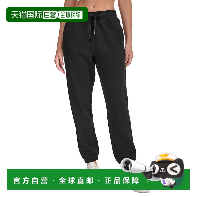 自营Calvin Klein Sweatpants Women's  Black Fleece High Waist