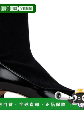 1h可退 香港直邮潮奢 Jacquemus 女士 黑色 The Tourni pumped 踝