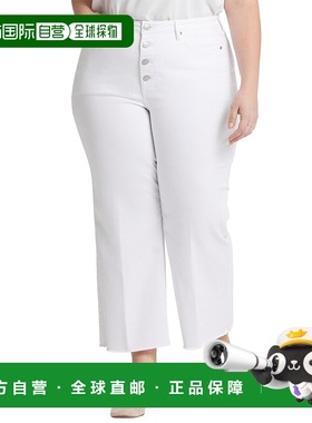 自营 NYDJ Teresa Optic 白色九分牛仔裤 - 白色 美国奥莱直发