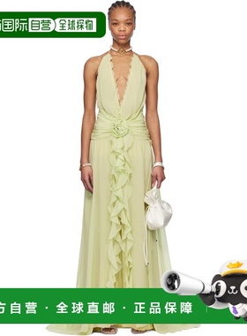 1h可退 香港直邮潮奢 Blumarine 蓝色情人 女士 绿色 Rose Decora