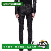 1h可退 香港直邮潮奢 Julius 男士 黑色 Mylar Slim 牛仔裤 897PA