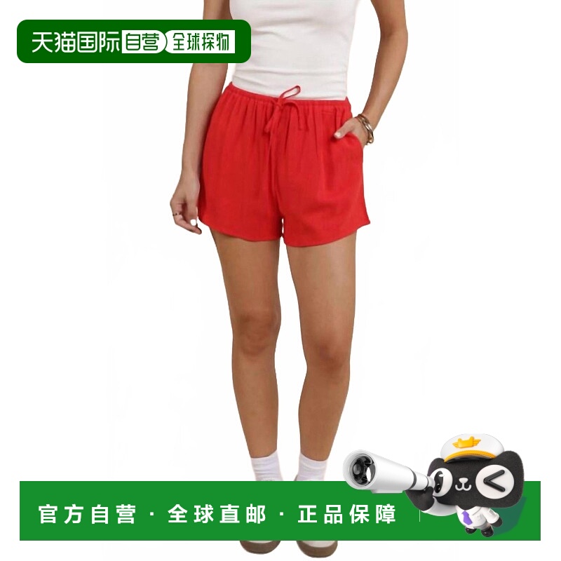 自营sadie & sageSugarloaf Short In Red - red 美国奥莱直发