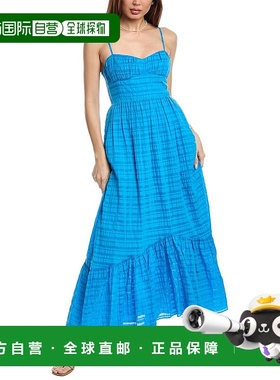 自营 Ramy Brook Laylah 长裙 - 蓝色 美国奥莱直发连衣裙鱼尾裙