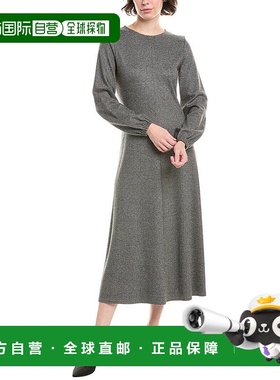 自营weekend max maraMax Mara Wilma周末针织连衣裙-灰色 美国奥