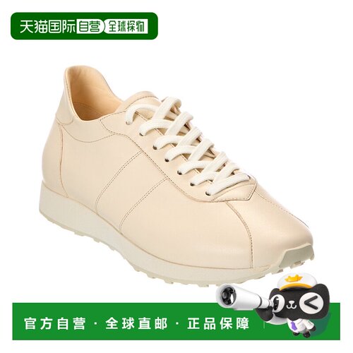 自营The Row Mica Leather Sneaker - white 美国奥莱直发运动鞋