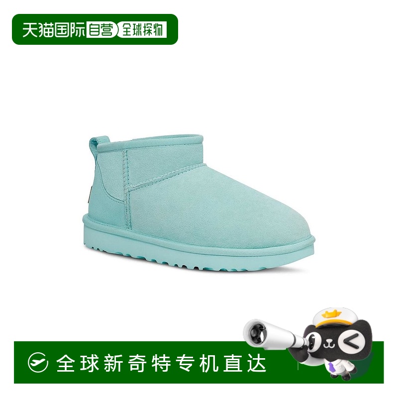 1h可退 【美国直邮】Ugg 经典迷你女式绒面革踝靴拖鞋新款