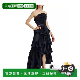 Janey Amur 层叠贝壳高低礼服长裙服饰 美国直邮