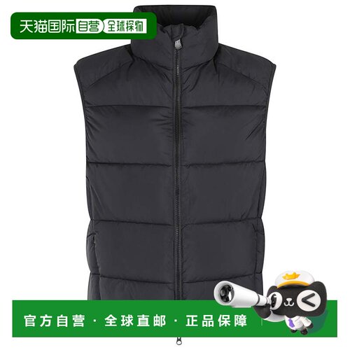 自营save the duckArlen Quilted Vest With High Collar - black