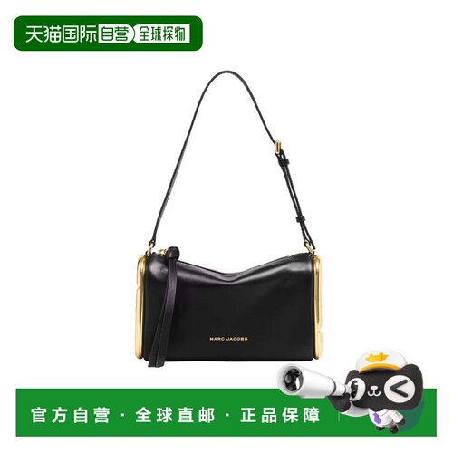 自营marc jacobs黑色Pop J Scene小背包-黑色 美国奥莱直发斜挎包
