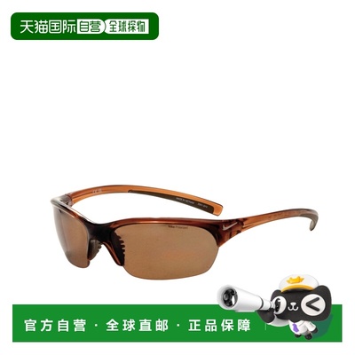 自营Nike Men's 63 mm Brown Sunglasses - translucent oak 美国