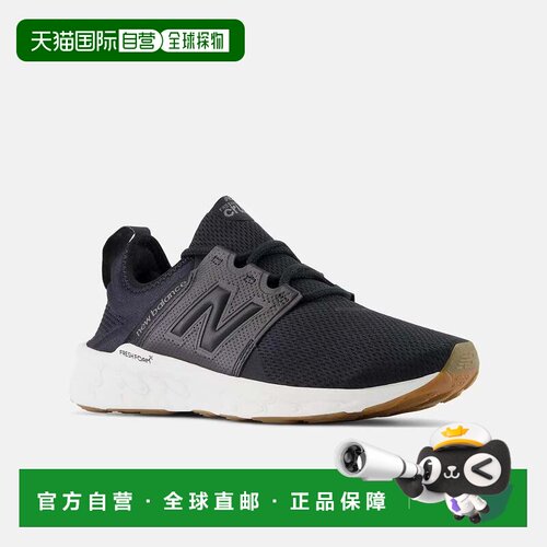自营New Balance Fresh Foam X Cruz V3 WCRUZLZ3女士黑色跑鞋sho
